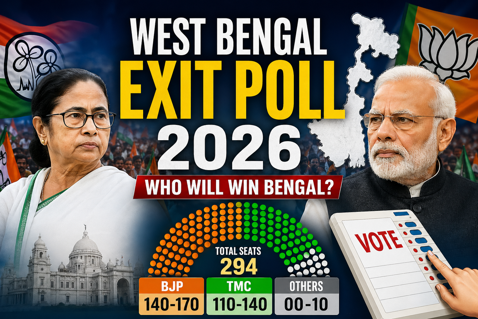 West Bengal Exit Poll 2026